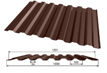 Профнастил С21