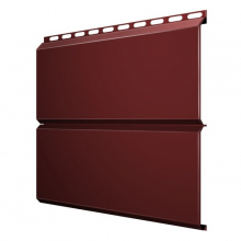 Сайдинг Grand Line Optima Satin ЭкоБрус Pe 0.5 Ral 3009 резка