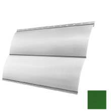 Сайдинг Grand Line Блок-хаус Pe 0,5 Ral 6002 резка