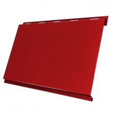 Сайдинг Grand Line Optima Вертикаль Pe 0.45 Ral 3003 резка