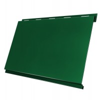 Сайдинг Grand Line Optima Вертикаль Pe 0.45 Ral 6005 резка