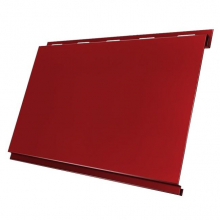 Сайдинг Grand Line Optima Satin Вертикаль Pe 0.5 Ral 3011 резка