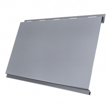 Сайдинг Grand Line Optima Satin Вертикаль Pe 0.5 Ral 9006 резка
