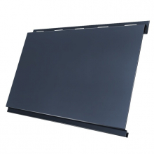 Сайдинг Grand Line Вертикаль Quarzit lite Ral 7024 резка