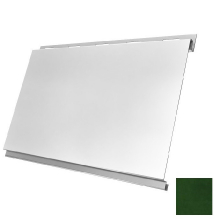 Сайдинг Grand Line Вертикаль Safari Green резка