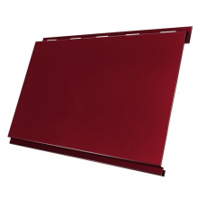 Сайдинг Grand Line Вертикаль Velur20 Ral 3005 резка