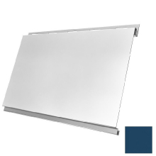 Сайдинг Grand Line Вертикаль Velur20 Ral 5001 резка