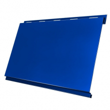 Сайдинг Grand Line Вертикаль Velur20 Ral 5005 резка
