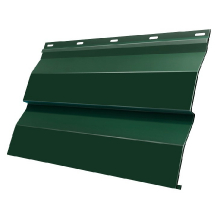 Сайдинг Grand Line Корабельная Доска Velur Pe 0.5 Ral 6020 резка
