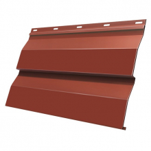 Сайдинг Grand Line Корабельная Доска Velur Pe 0.5 Ral 8004 резка