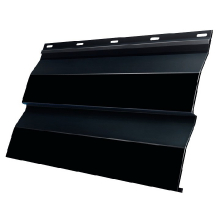 Сайдинг Grand Line Корабельная Доска Velur Pe 0.5 Ral 9005 резка