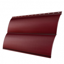 Сайдинг Grand Line Optima БлокХаус Pe 0.45 Ral 3005 резка
