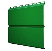 Сайдинг Grand Line Optima Satin ЭкоБрус Pe 0.5 Ral 6029 резка