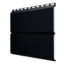 Сайдинг Grand Line ЭкоБрус Velur20 Ral 9005 резка