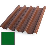 Профнастил H60 Pe 0.5 мм RAL 6002