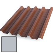 Профнастил H60 Pe 0.5 мм RAL 9006