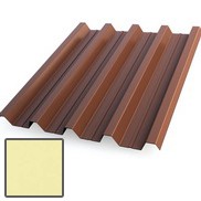 Профнастил  H60 Satin 0,5 RAL 1014 резка