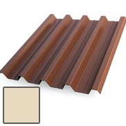 Профнастил  H60 Satin 0,5 RAL 1015 резка