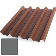 Профнастил Grand Line Optima H60 Satin 0,5 мм RAL 7005 резка