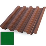 Профнастил Н75 Grand Line Optima Pe 0,7 мм RAL 6002 Лиственно-зеленый